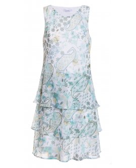 Abito chiffon balze 155,00€ Sconto 30%
